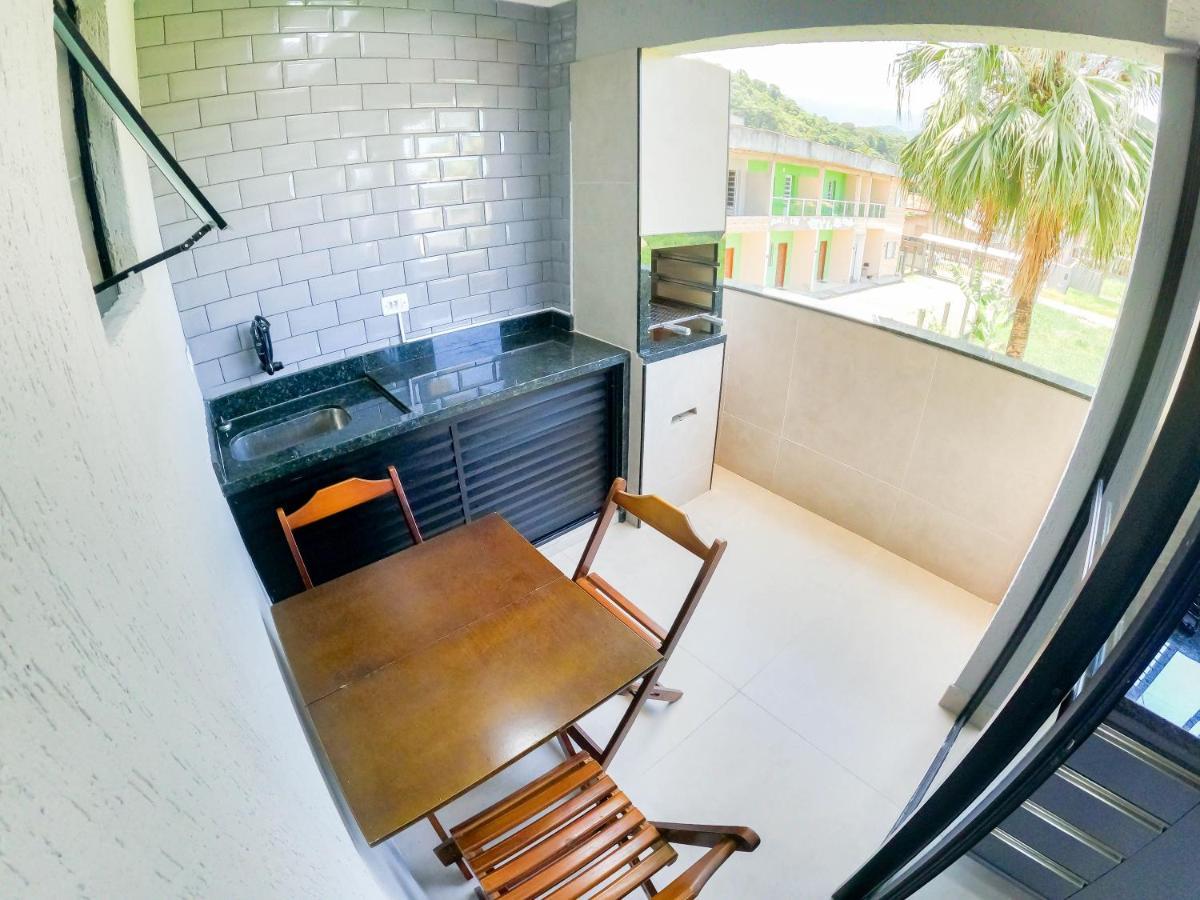 Sacada Gourmet, Piscina E Ar Condicionado Daire Ubatuba Dış mekan fotoğraf