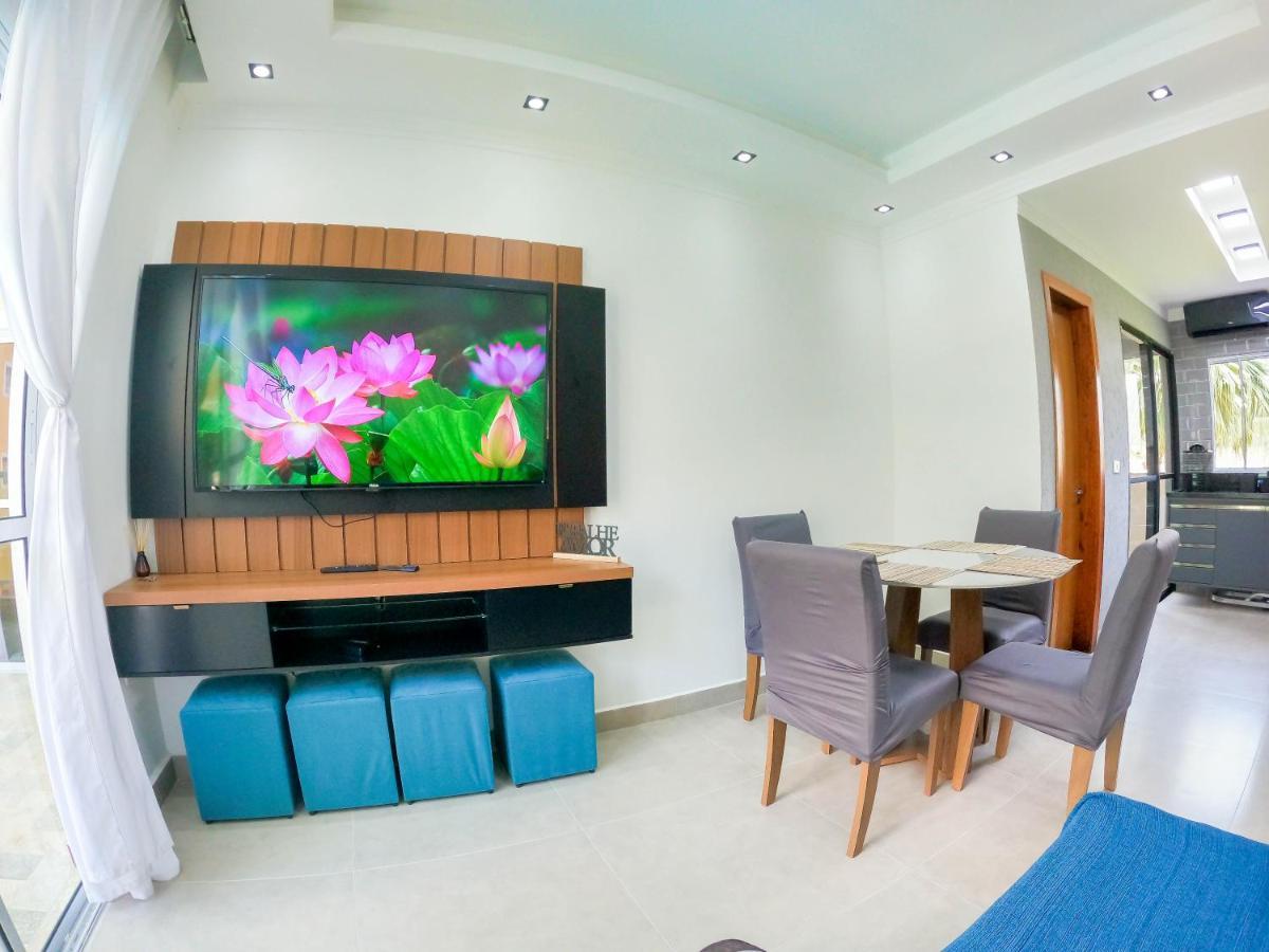 Sacada Gourmet, Piscina E Ar Condicionado Daire Ubatuba Dış mekan fotoğraf