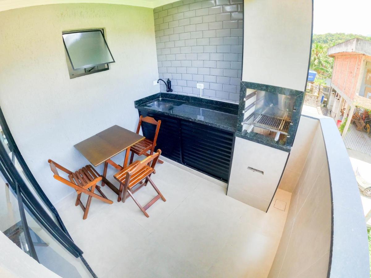 Sacada Gourmet, Piscina E Ar Condicionado Daire Ubatuba Dış mekan fotoğraf