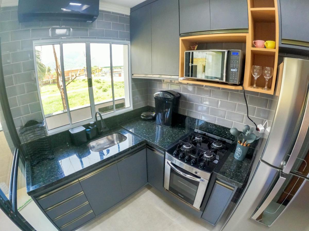 Sacada Gourmet, Piscina E Ar Condicionado Daire Ubatuba Dış mekan fotoğraf
